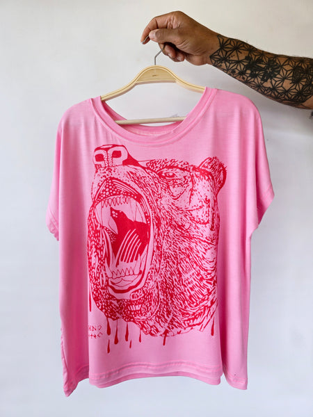 POLERA OSO ROSE