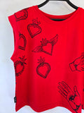 POLERA ICONO ROJO