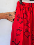 CONJUNTO ICONO VERANO ROJO