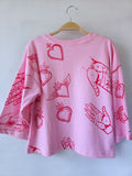 POLERA JOSE ROSE 3/4