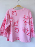 POLERA JOSE ROSE 3/4