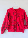 POLERON BOMBER ICONO ROJO