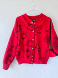 POLERON BOMBER ICONO ROJO