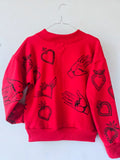 POLERON BOMBER ICONO ROJO