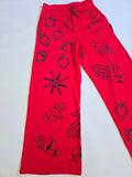 PANTALON ICONO ROJO