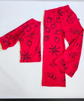 PANTALON ICONO ROJO