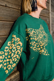 POLERON LEOPARDO VERDE