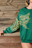 POLERON LEOPARDO VERDE