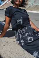 POLERA CROP ICONO