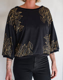 BLUSA LUGA NEGRA DORE